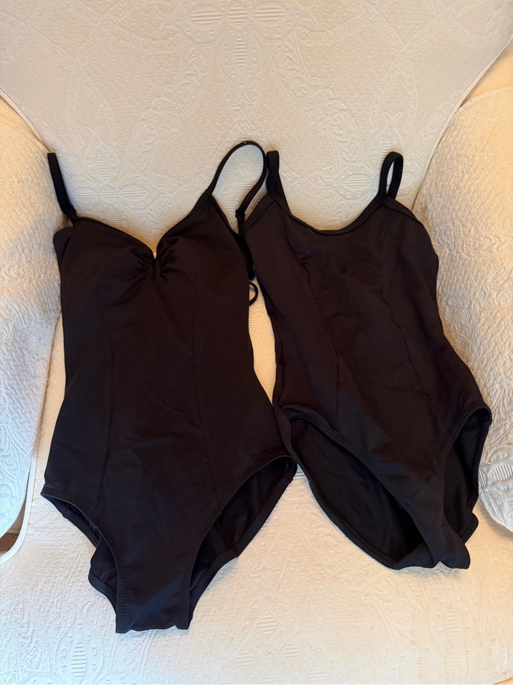 Capezio and SoDanca Black Dance/Ballet Leotards XS